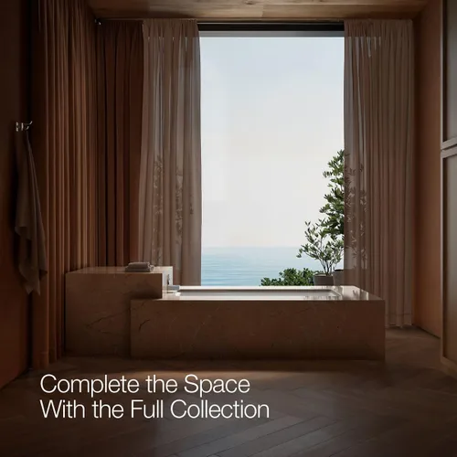 Vista 8 de KOHLER, 393509 - Llenador de baño para montaje en techo, cromado pulido, 0,5