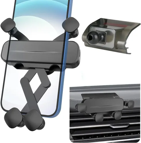 Vista 7 de Soporte para teléfono de coche para 2016 2017 2018 2019 Audi Q7 accesorios de automóvil decoración interior móvil celular Smartphone soporte