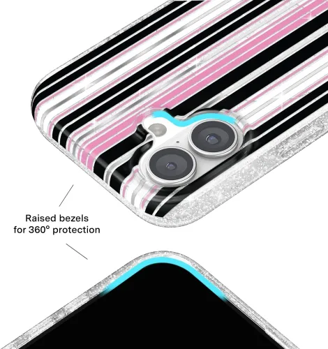Vista 1424 de VELVET CAVIAR Funda para iPhone 15, compatible con MagSafe, probada contra caídas de 10 pies, fundas protectoras de diseño, leopardo color rosa