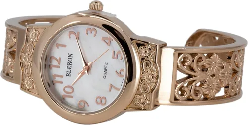 Vista 5 de Blekon Collections Reloj de pulsera de cuarzo japonés para mujer, 1.102 in, diseño elegante