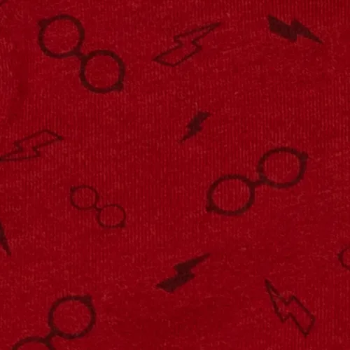 Vista 4 de Harry Potter Hogwarts - Vestido tipo suéter de manga larga con volantes de rizo francés para niñas