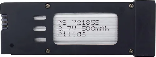 Vista 8 de Batería de litio de 3.7V 500mAh para E58 S168 JY019 Quadcopter Recambios UAV batería de litio (3PCS)