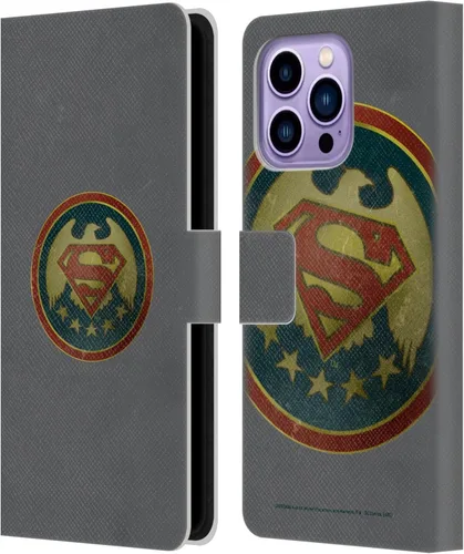 Vista 26 de Head Case Designs Funda de piel con licencia oficial de Superman DC Comics con logotipos negros y rojos compatible con Apple iPhone 11