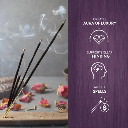 Vista 5 de Atrae dinero - Caja de seis tubos de 0.71 oz - HEM Incense