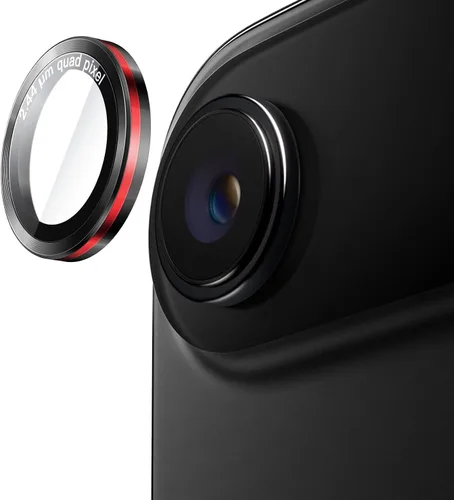 Vista 13 de JETech Protector de lente de cámara para iPhone 15 Pro de 6.1 pulgadas y iPhone 15 Pro Max de 6.7 pulgadas, cubierta de anillo individual de metal