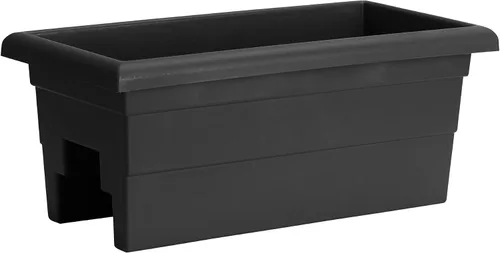 Vista 5 de Root & Vessel Jardinera Countryside Rail, Negro, 16