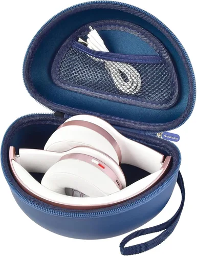 Vista 9 de Estuche para auriculares compatible con Beats Solo 4/ Studio Pro x Kim Kardashian/ Solo3/ Studio3/ Solo2/ Solo Pro Bluetooth para auriculares