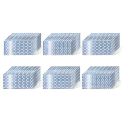 Vista 88 de Pegatinas reflectantes 1 pulgada de diámetro Redondas Reflectoras, Cinta adhesiva impermeable al aire libre de alta visibilidad (80 piezas)