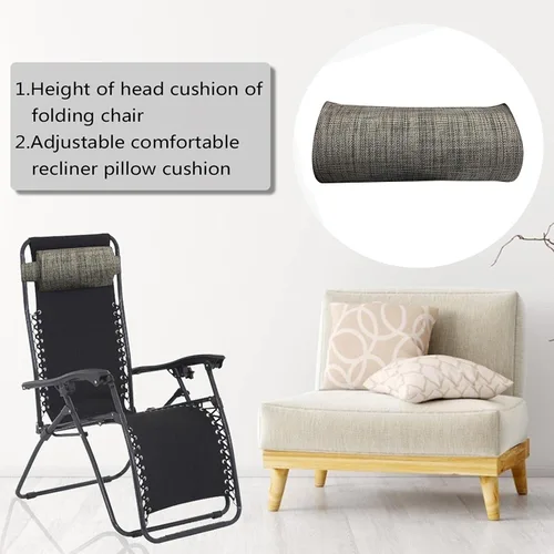 Vista 8 de Nanyaciv Almohada reclinable, almohada de espuma viscoelástica, almohada reclinable duradera, almohada ajustable para el hogar, para el almuerzo