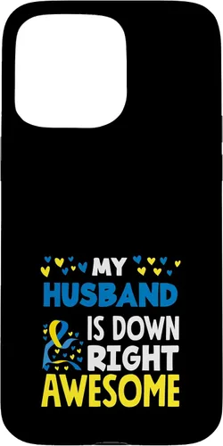 Vista 31 de My Husband is Down Right Awesome Down Syndrome Awareness Case for iPhone 17