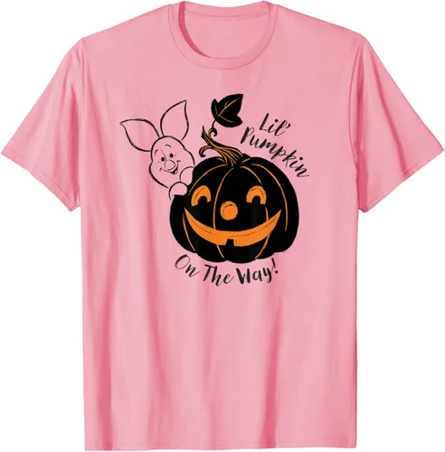 Vista 60 de Disney Camiseta de Halloween Winnie the Pooh Lil' Pumpkin on the Way, Blanco, S