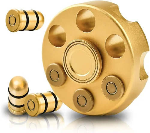Vista 6 de Juguetes de Spinner Fidget de aleación genial, juguetes de Spinner Fidget de metal para niños y adultos, cubo Fidget bloque de cadena pequeña