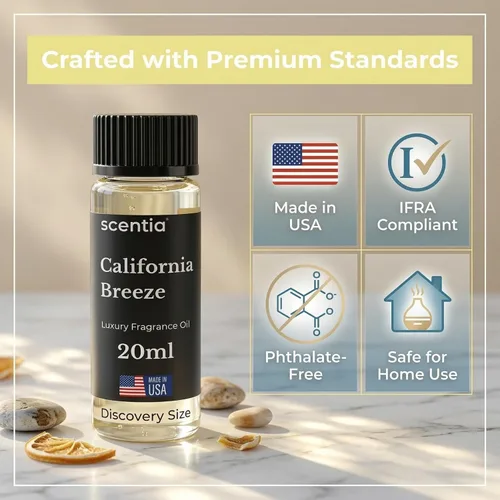 Vista 7 de Aceite Difusor de Hotel Scentia Inspirado en el Aroma del Hotel Delano Beach Club - 20 mL 0.67 fl oz - Mezcla de Aceites Esenciales Naranja, Té