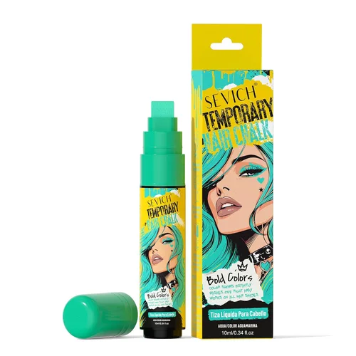 Vista 9 de SEVICH Marcador temporal de tiza para el cabello, rojo, 0.3 fl oz lavable