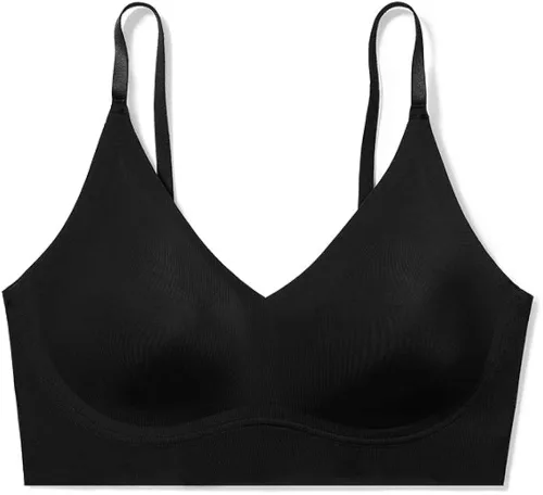 Vista 5 de True & Co - Brasier triangular con tirantes ajustables y efecto de levantamiento para mujer
