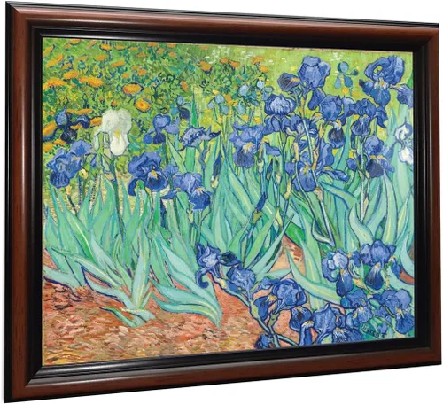 Vista 59 de Vincent Van Gogh - Arte de pared enmarcado con diseño de flores de almendra, maravilloso para exhibir en la cocina, el baño o la decoración