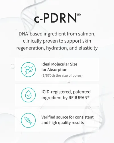 Vista 5 de REJURAN Crema intensiva para ojos, c-PDRN - Tratamiento ocular de acción rápida para arrugas, levantamiento y ojeras. Hidratación instantánea