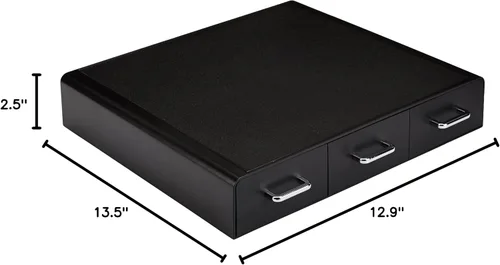 Vista 12 de Amazon Basics Cajón de almacenamiento de cápsulas de café para cápsulas K-Cup, capacidad de 36 cápsulas, color negro