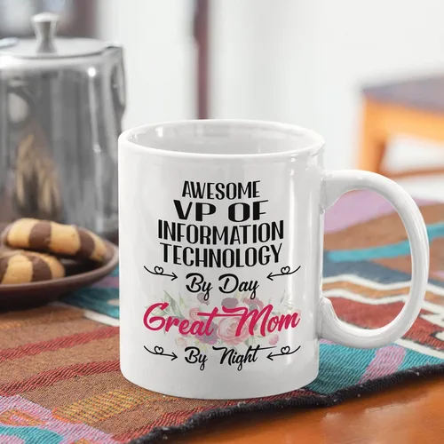 Vista 33 de Mother's Day Gift From Daughter, Son To Mom 11oz, 15oz White Ceramic Mug - Gis Manager