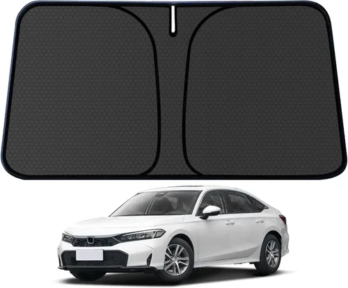 Vista 36 de CX-3 - Parasol para parabrisas para Mazda CX-3 2013-2025 bloquea los rayos UV, visera plegable 1:1, personalizable, gruesa, resistente al desgaste