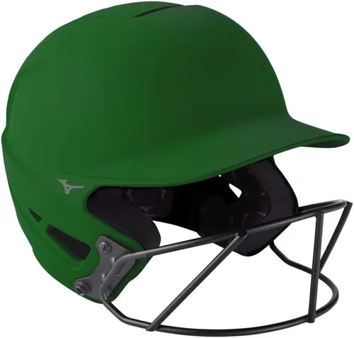 Vista 25 de Mizuno Casco de bateo de sóftbol F6 Fastpitch para adultos con máscara