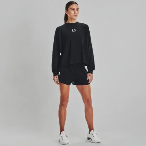 Vista 5 de Under Armour Rival Terry de gran tamaño CEW para mujer
