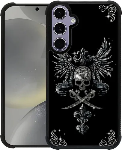 Vista 15 de ZHEGAILIAN Funda compatible con Samsung Galaxy S21, funda de vidrio orgánico para niñas, mujeres y hombres, diseño de cuatro esquinas, antiarañazos