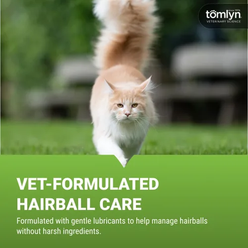 Vista 4 de Tomlyn Laxatone Gel de Remedio para Bolas de Pelo con Sabor a Hierba Gatera para Gatos, 4.25oz