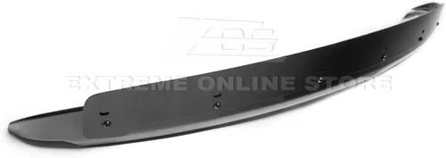 Vista 7 de Para Chevrolet Camaro 2010-2013 EOS ZL1 estilo alerón de ala de tapa trasera de maletero con inserto WickerBill central de aluminio negro