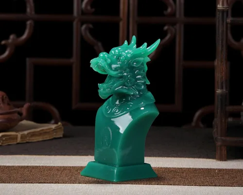 Vista 6 de Estatua de dragón chino - Escultura de dragón para decoración del hogar Accesorios