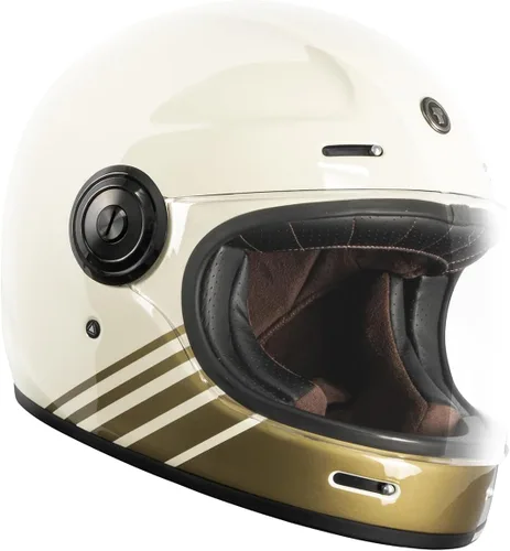 Vista 6 de TORC T1/Newport - Casco de moto de fibra de vidrio de cara completa aprobado por DOT y ECE