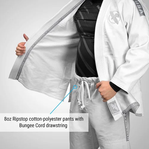 Vista 6 de Hayabusa Gi ligero para Jiu Jitsu