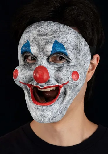 Vista 3 de Máscara clásica de payaso feliz