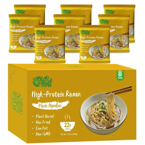 Vista 9 de VOLO VERO Paquete variado de fideos ramen con alto contenido de proteínas