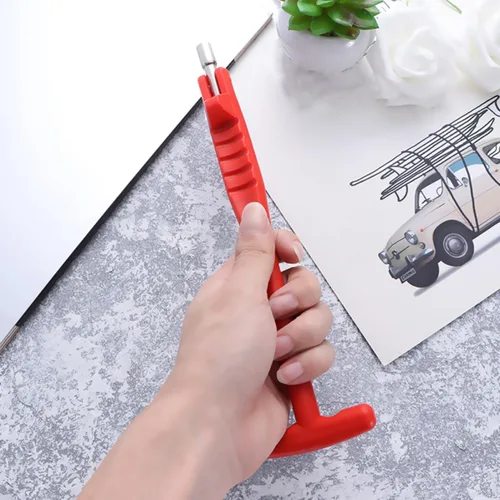 Vista 4 de Tire Valve Stem Puller Tool 2pcs Set Plastic Car Tire Repair Tool Valve Core Removal Installer
