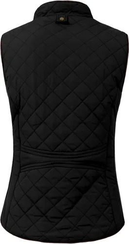 Vista 3 de NE PEOPLE Chaleco acolchado ligero con cremallera para mujer (S-3XL)