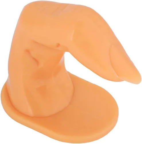 Vista 7 de Yinhing Dedos de práctica de uñas, modelo de dedos falsos, arte de uñas, arte de uñas, práctica de dedos, puntas de arte de uñas, maniquí
