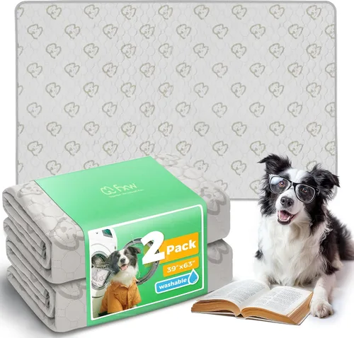 Vista 58 de FXW Almohadillas lavables para orina para perros, almohadillas para cachorros con súper absorbentes, diseñadas específicamente para jaulas de 24