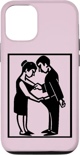 Vista 28 de Camiseta divertida para adultos, imagen de hombre y mujer, funda para iPhone 17