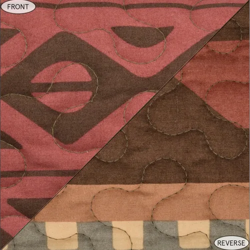 Vista 7 de Paseo Road Broken Arrow - Juego de edredón de 2 piezas con funda de almohada, juego de ropa de cama azteca individual, ropa de cama tribal