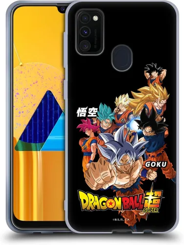 Vista 132 de Head Case Designs Funda de gel con licencia oficial de Dragon Ball Super Group Future Trunks Arc Characters [protección de grado militar] compatible