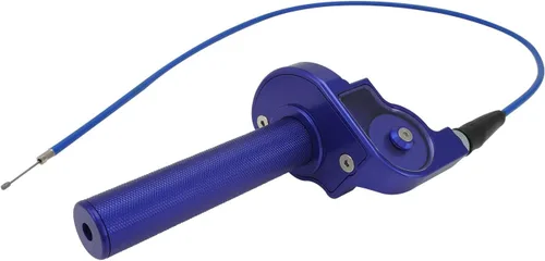 Vista 3 de JFG RACING Acelerador universal de la bici de la suciedad 22MM 7/8 '' CNC Twist aluminio acelerador con cable del acelerador y agarre del manillar