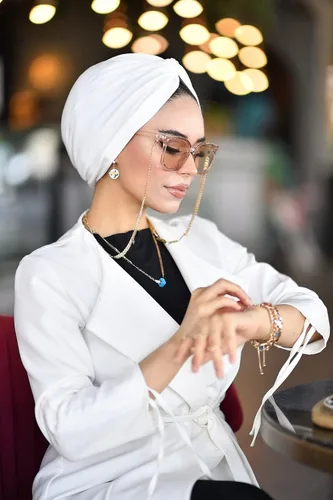 Vista 4 de para life Turbantes de nudo para mujeres-hiyab para mujerEnvolturas para el cabello-quimio-cáncer envolturas para la cabeza para mujeresHijab