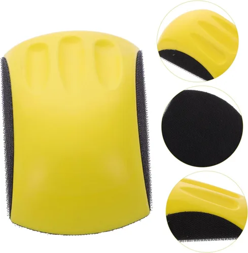 Vista 9 de OSALADI Bloque de lijado manual en forma de ratón, almohadilla de pulido de diseño ergonómico para comodidad Material para espacios reducidos