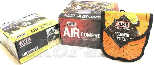 Vista 2 de Proper Spec Kit de compresor de aire Ultimate Wheeler ARB, desinflador de neumáticos E-Z y kit de bomba 4x4