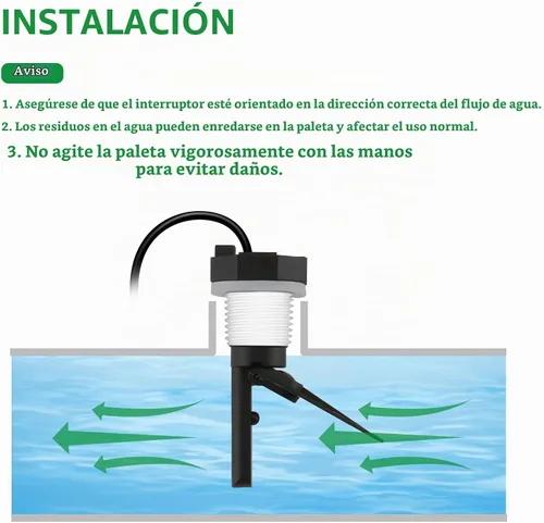 Vista 4 de WENGART GLX-FLO-RP Interruptor de flujo con repuesto en T, compatible con sistemas de sal Hayward Goldline, compatible con AquaRite, ProLogic