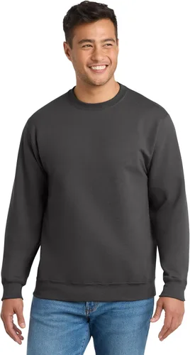 Vista 12 de Port & Company - Sudadera de forro polar con cuello redondo. PC90 Fresno