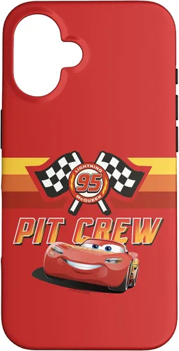 Vista 31 de Funda para iPhone 13 Pro Max Disney Pixar Cars Two Lightning McQueen Pit Crew 95
