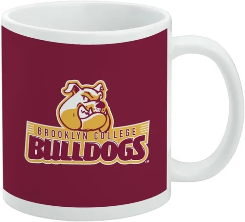 Vista 45 de Taza de cerámica con el logotipo principal de la Universidad Rider, taza de regalo novedosa para café, té y bebidas calientes, 11oz, blanca