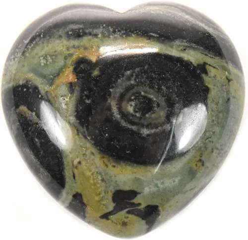Vista 13 de Par 1.181 in Negro Obsidiana Puffy Corazones Pulidos Natural Volcánico Vidrio Piedra Preciosa Cristal Mineral Especímenes - China (2PCs)